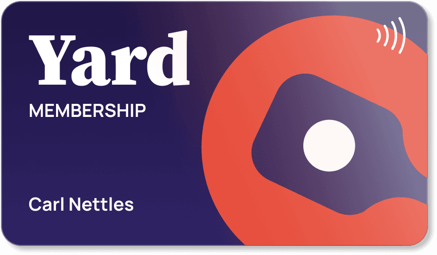 Yard membership card